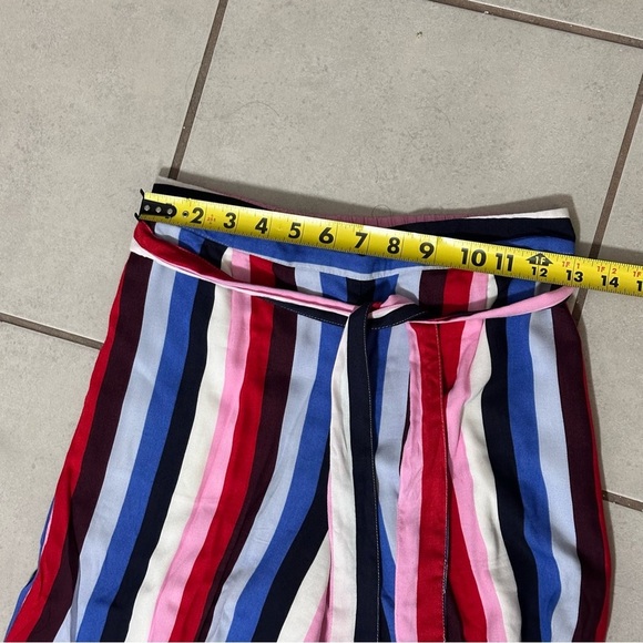 Abercrombie kids Girls Striped Pants Culottes Size 13/14 - Picture 7 of 9